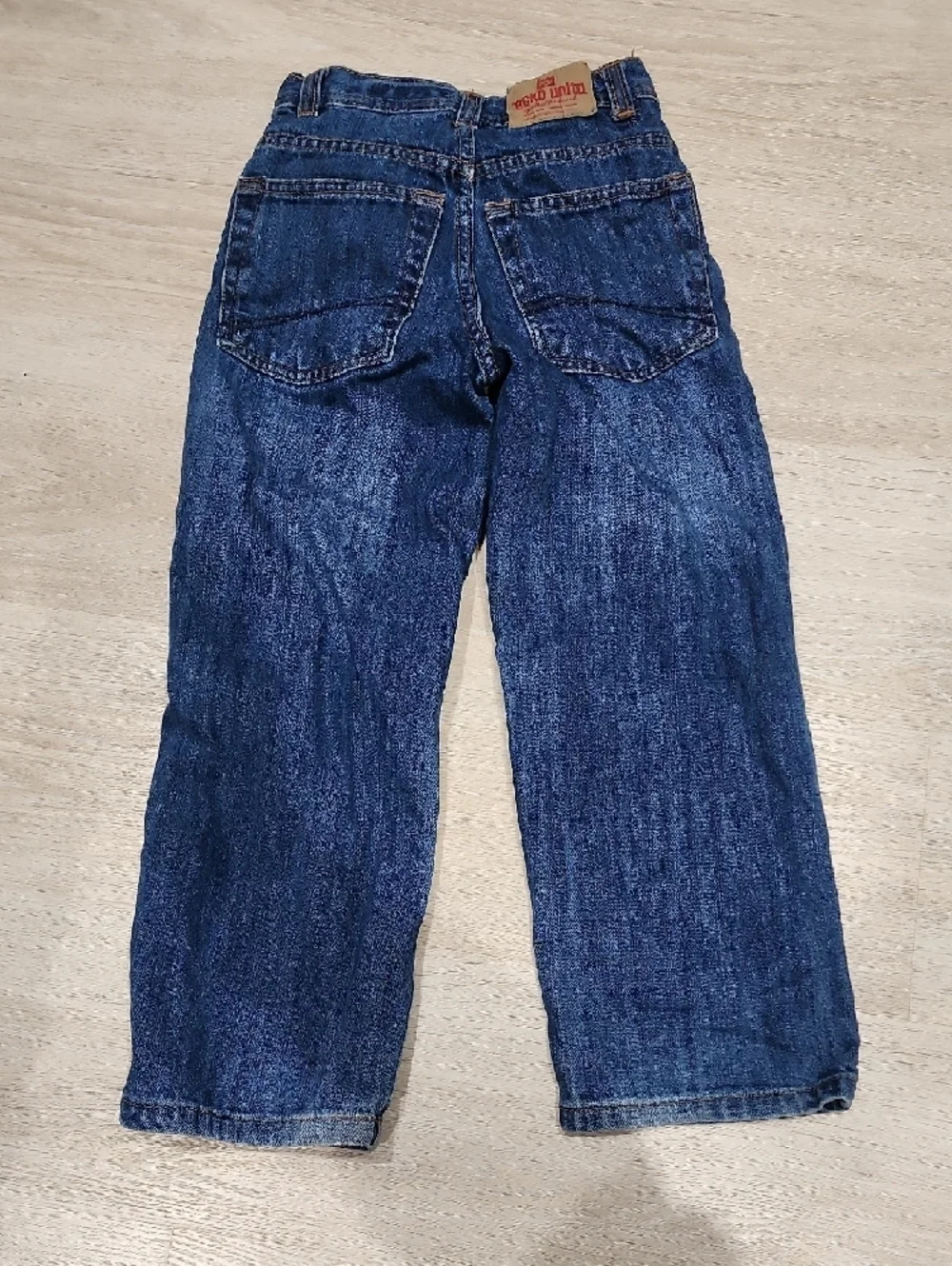 Ecko Unlimited Kids Straight-Leg Jeans in Dark Blue Size 6
